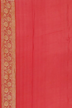 Image of Banarasi Georgette Red Saree