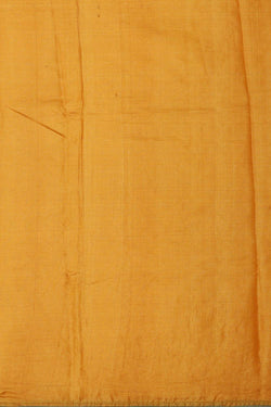 Collection of Tussar Silk Mustard Yellow Saree in a gallery layout