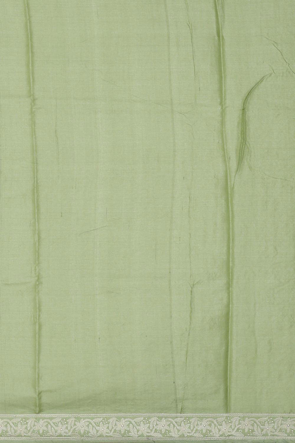 Collection of Tussar Silk Pista Green Saree in a gallery layout