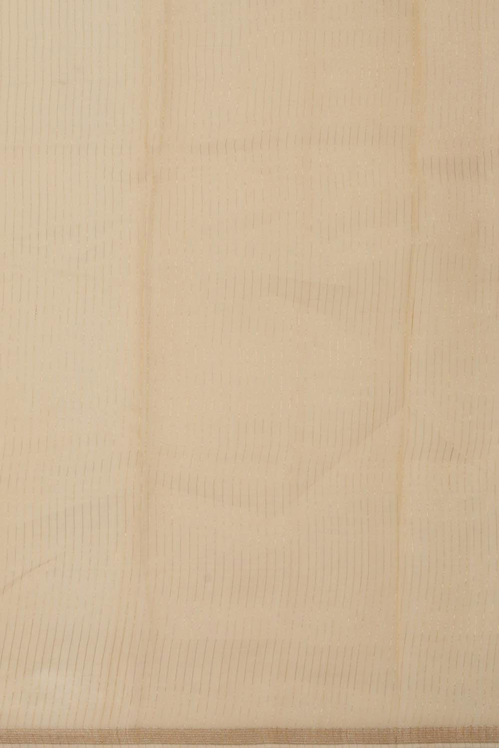 Image of Organza Light Peach Saree