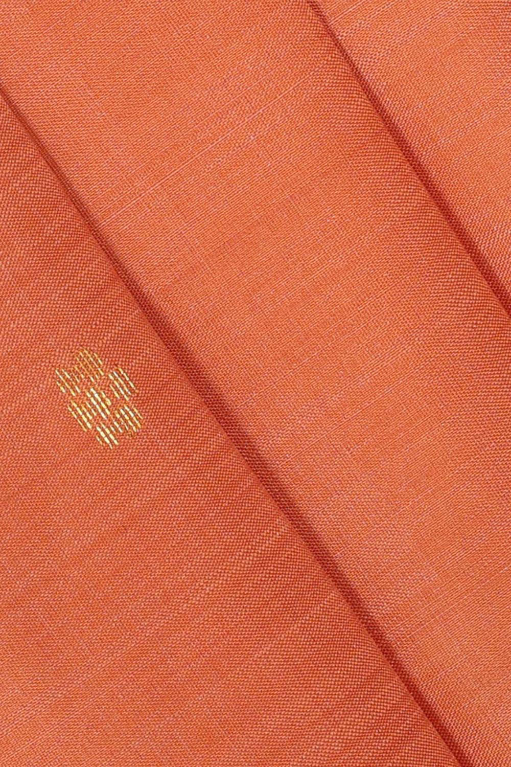 Collection of Kanchipattu Peach Saree in a gallery layout