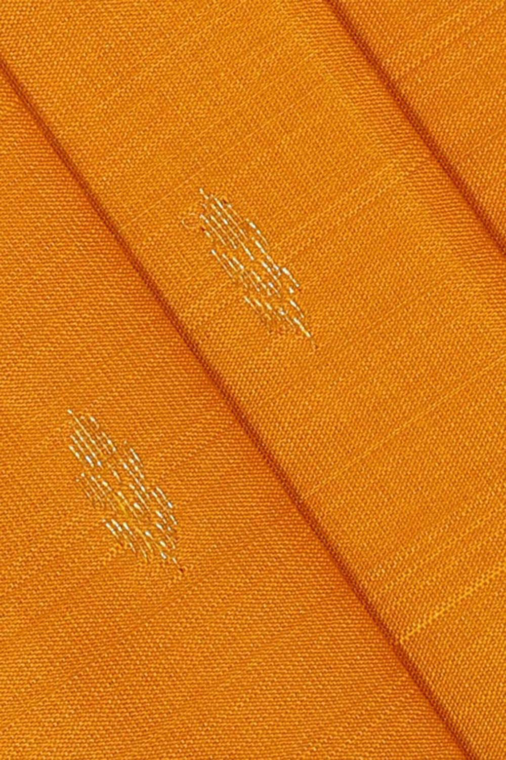 Collection of Kanchipattu Mustard Yellow Saree in a gallery layout