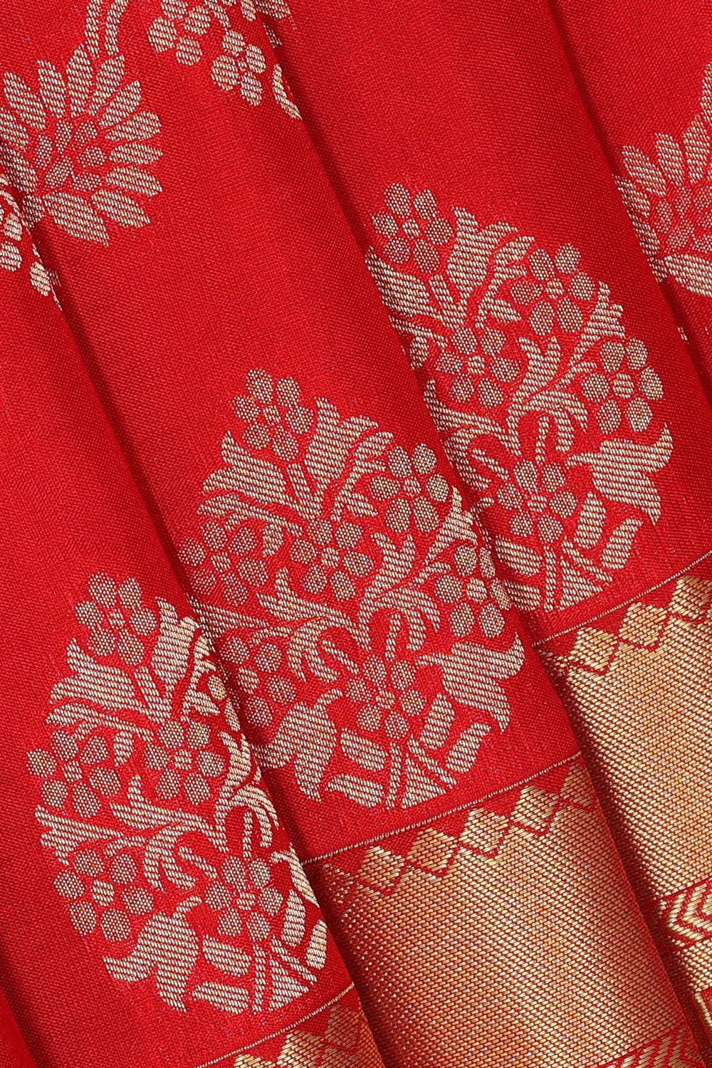 Red Silk Saree