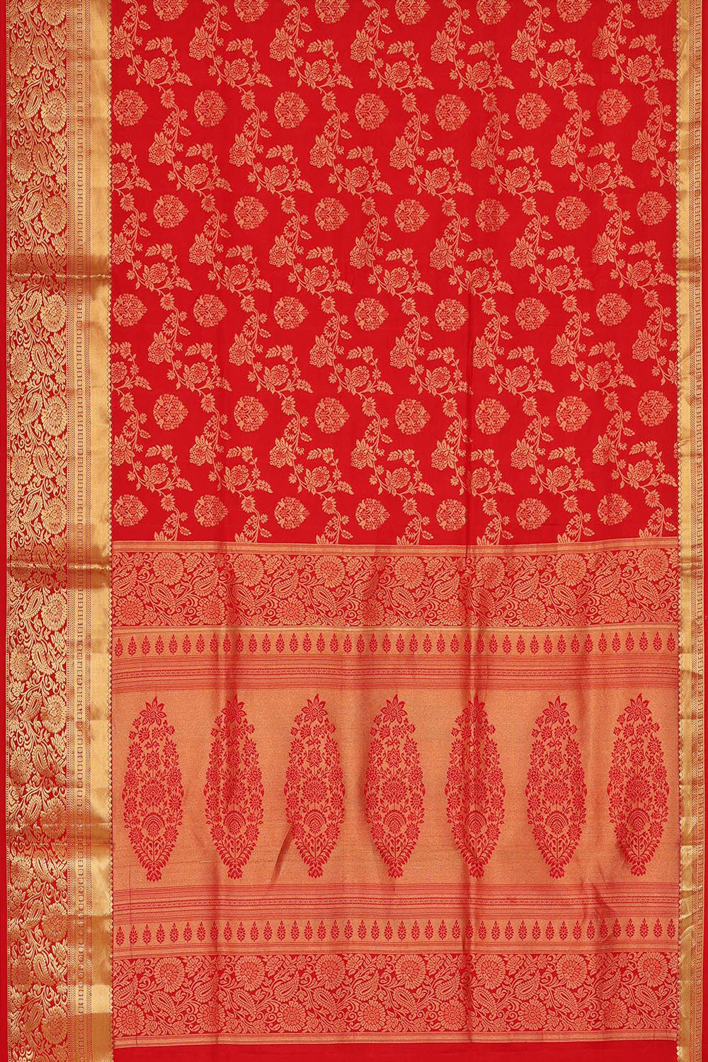 Red Silk Saree