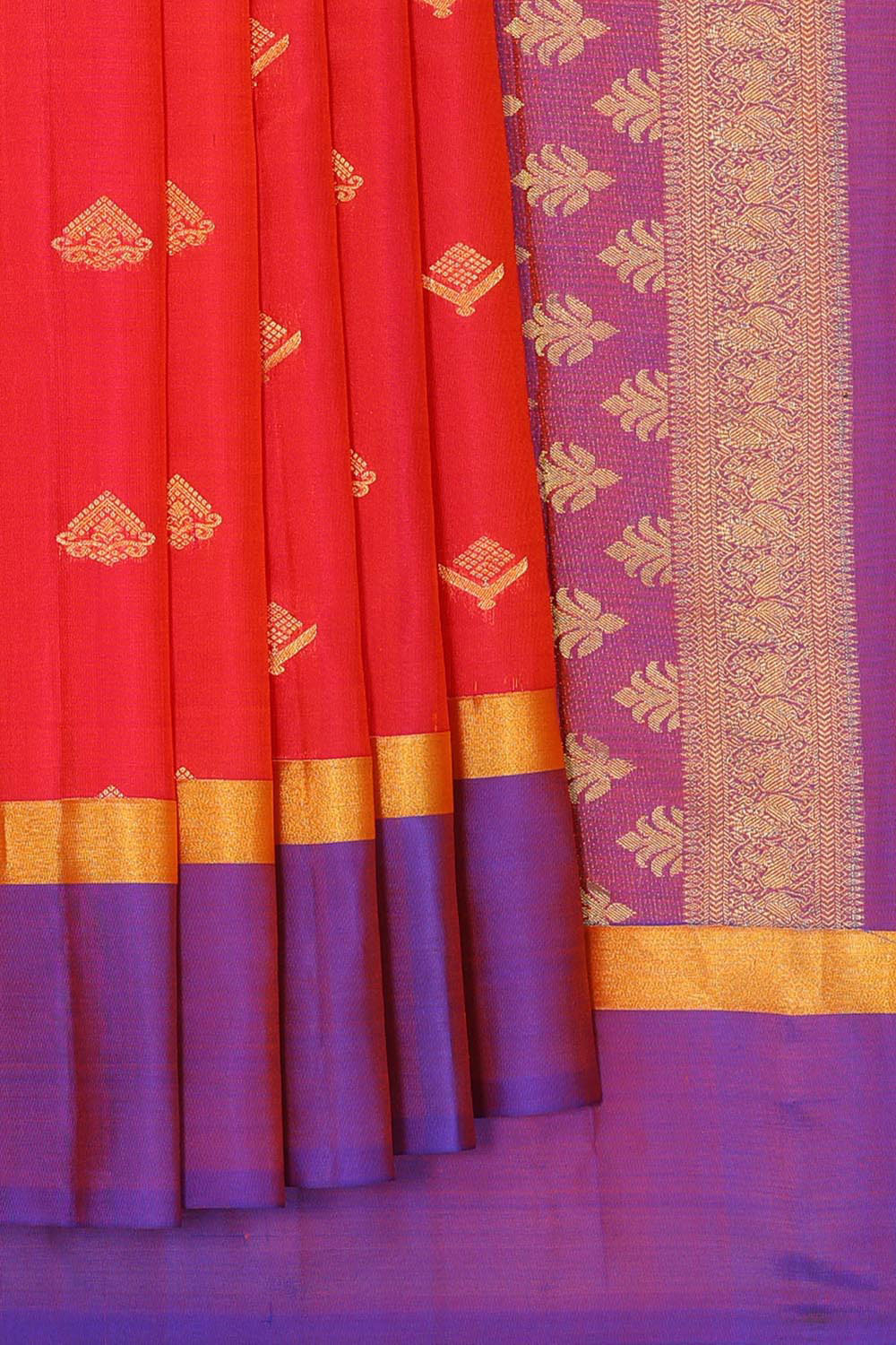 Collection of Red Silk Saree in a gallery layout