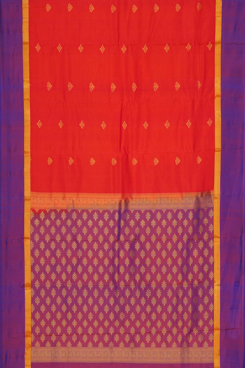 Collection of Red Silk Saree in a gallery layout