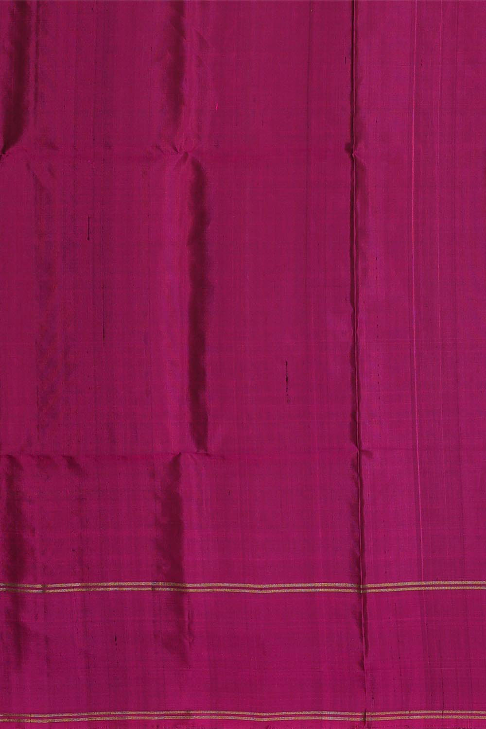 Image of Golden Green Silk Saree