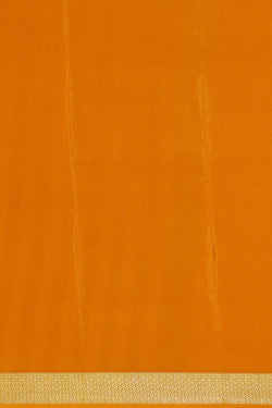 Image of Mysore Binny Crepe Silk Mustard Orange Saree