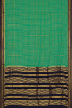 Collection of Binny Crepe Dark Mint Green Saree in a gallery layout