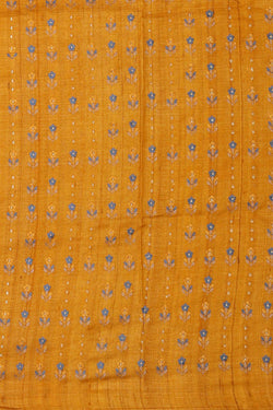 Image of Tussar Silk Cream Saree