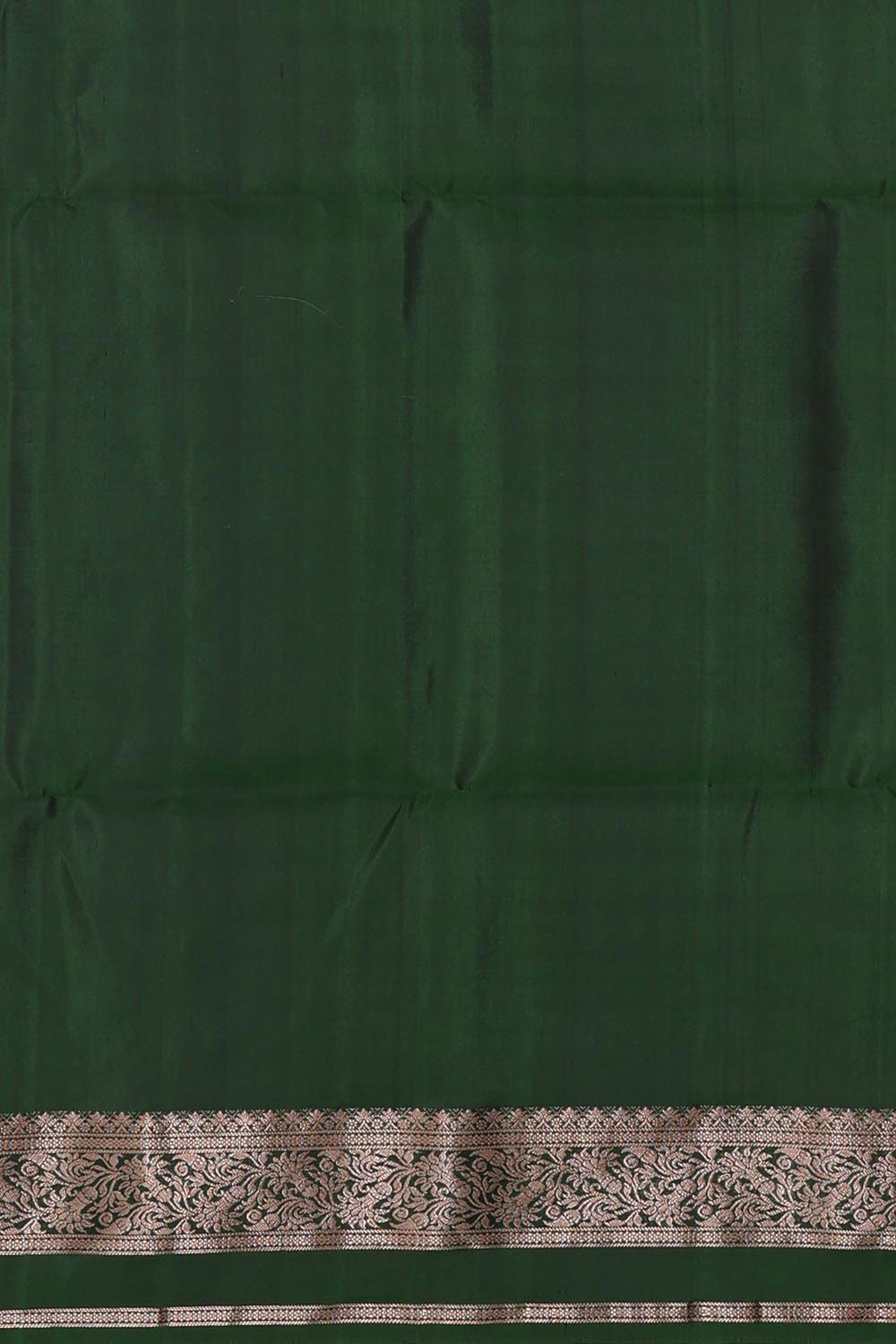 Dark Green Silk Saree