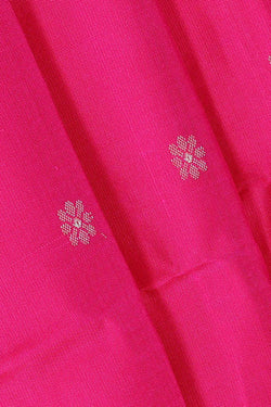 Collection of Rani Pink Silk Saree in a gallery layout