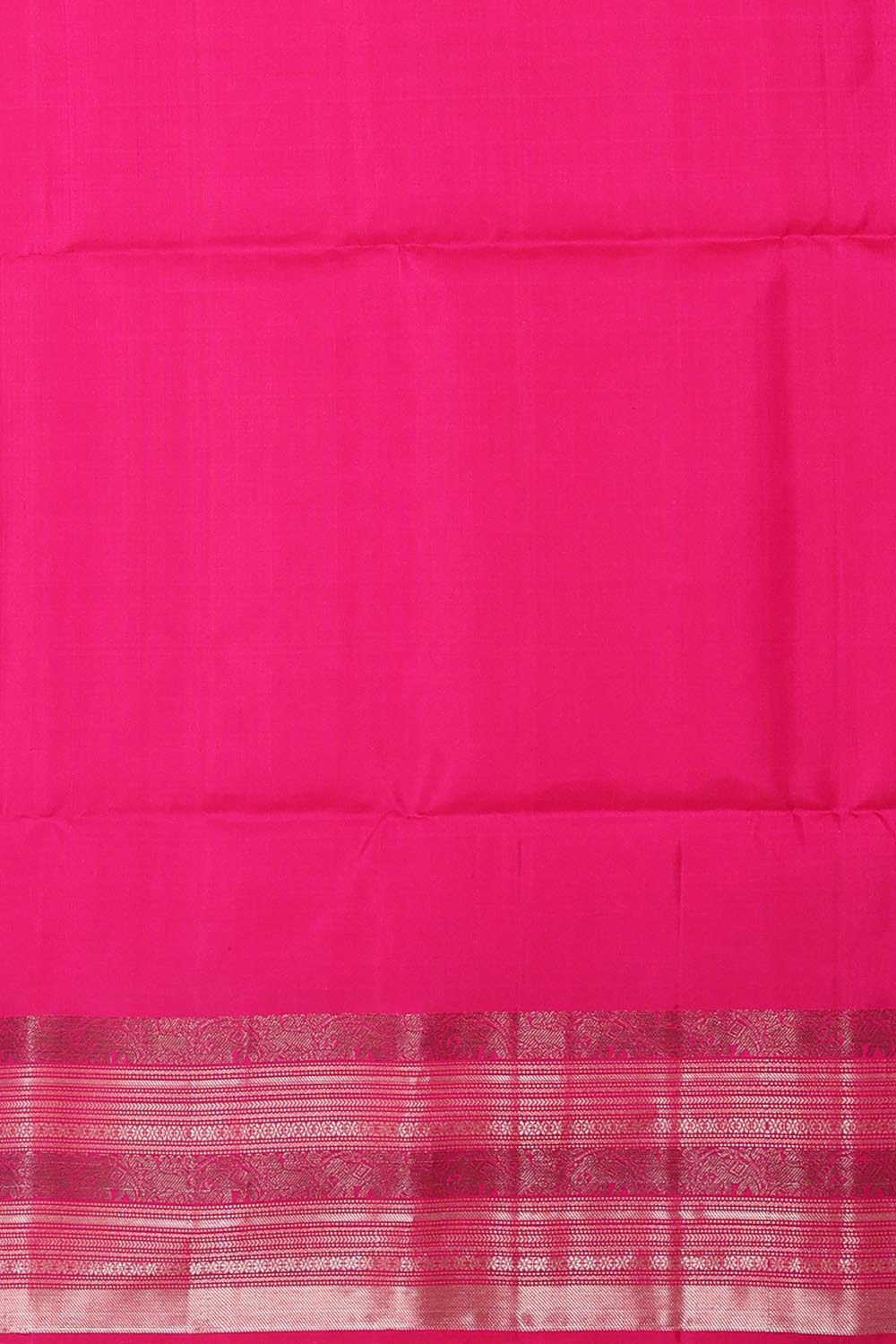 Collection of Rani Pink Silk Saree in a gallery layout