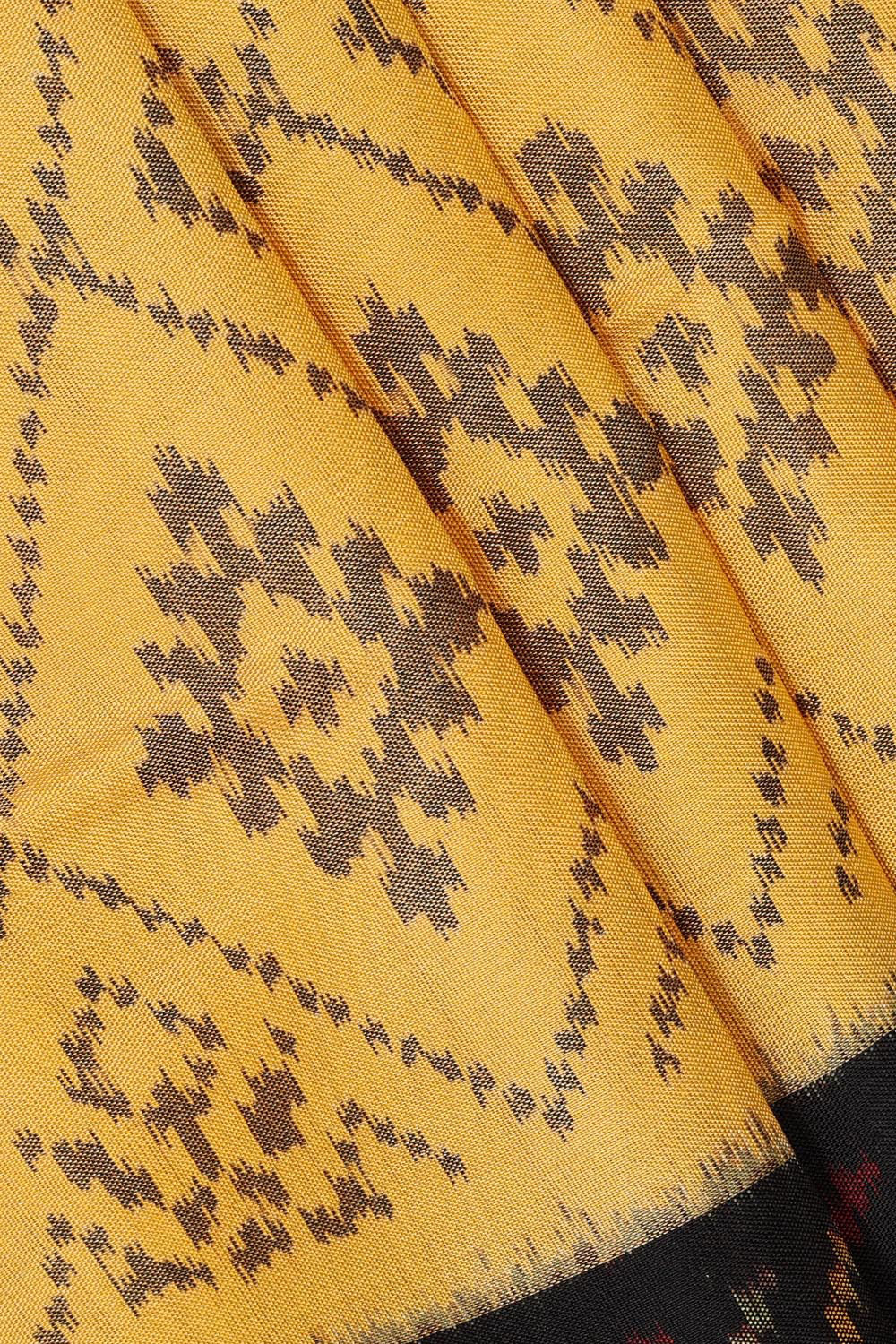 Rajkot Patola Yellow Saree