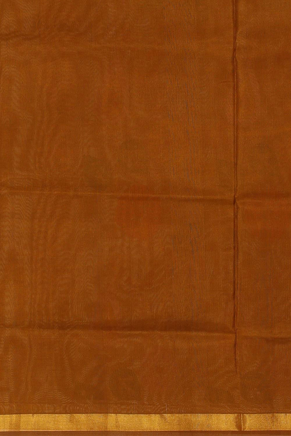 Image of Uppada Silk Orange Saree