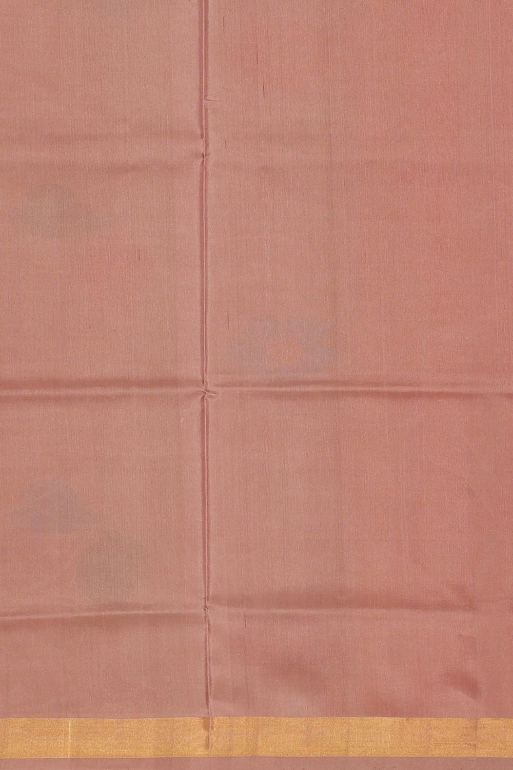 Collection of Uppada Silk Dark Peach Pink Saree in a gallery layout