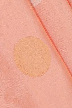 Image of Uppada Silk Light Peach Saree