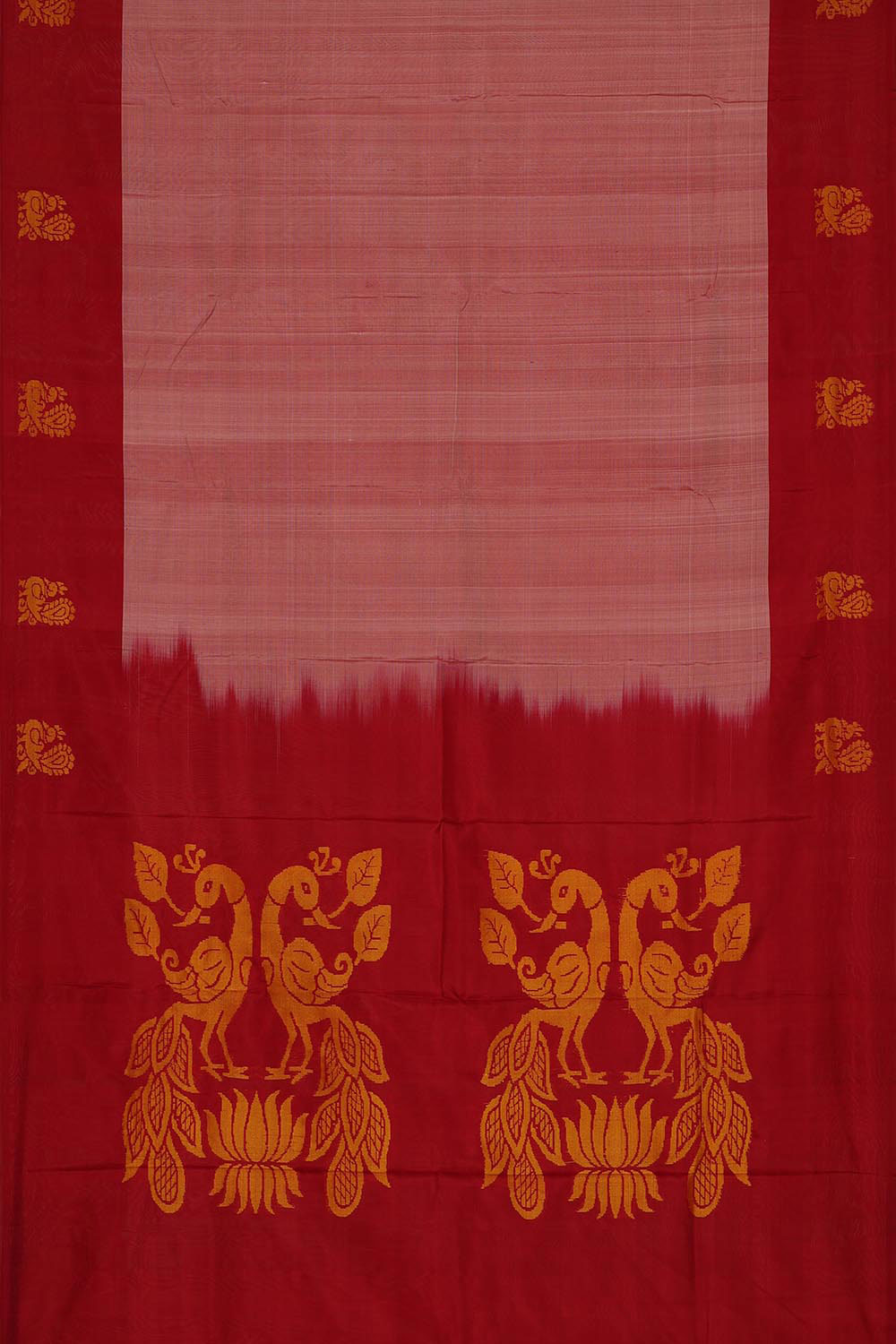 Collection of Uppada Silk Onion Pink Saree in a gallery layout