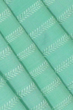 Image of Banarasi Khatan Mint Green Saree