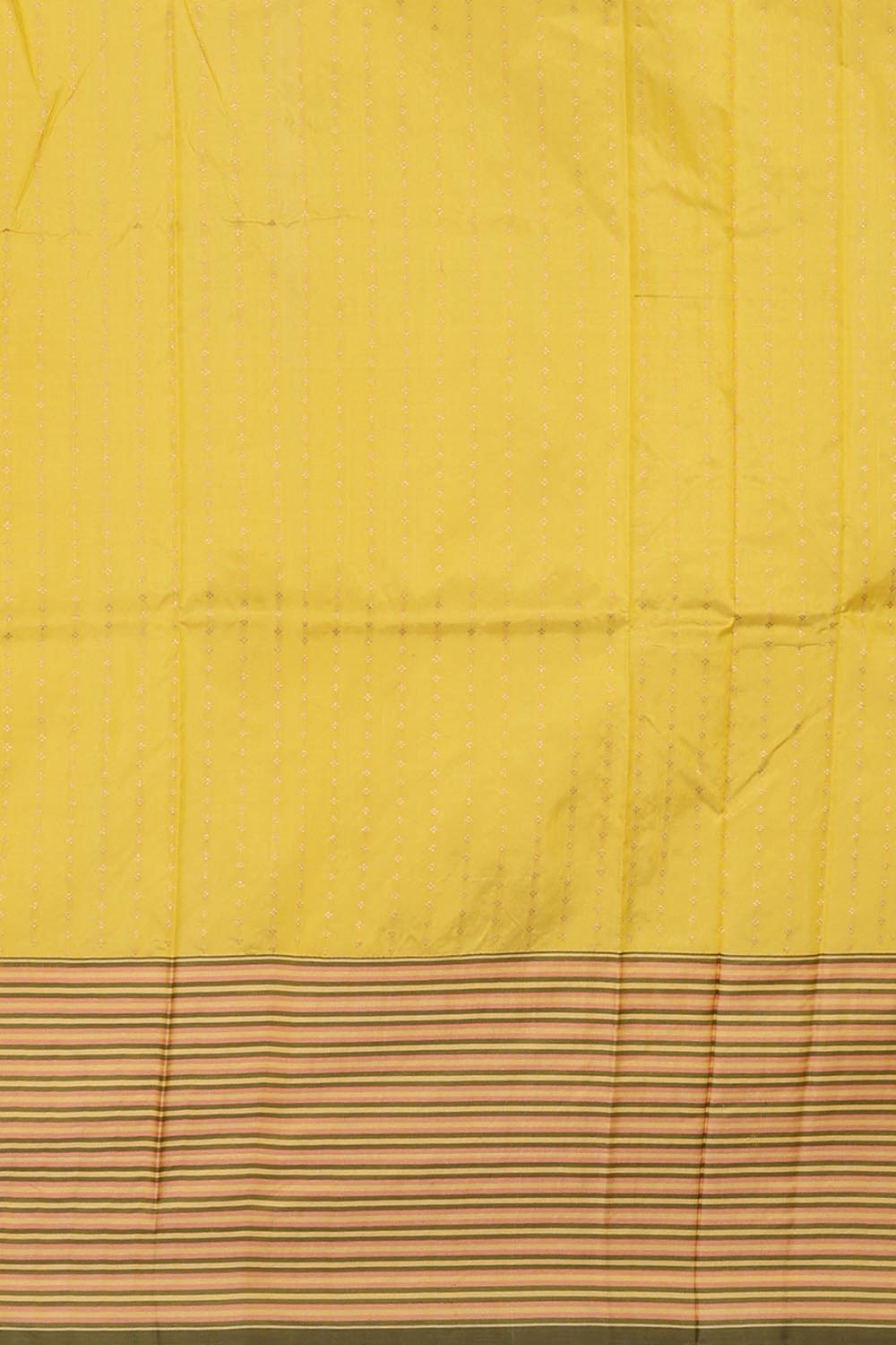 Collection of Banarasi Khatan Yellow Saree in a gallery layout