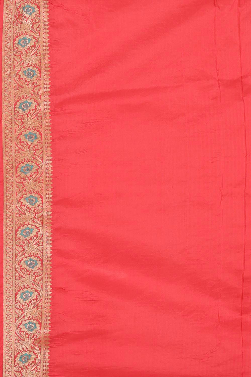 Collection of Banarasi Georgette Dark Peach Saree in a gallery layout