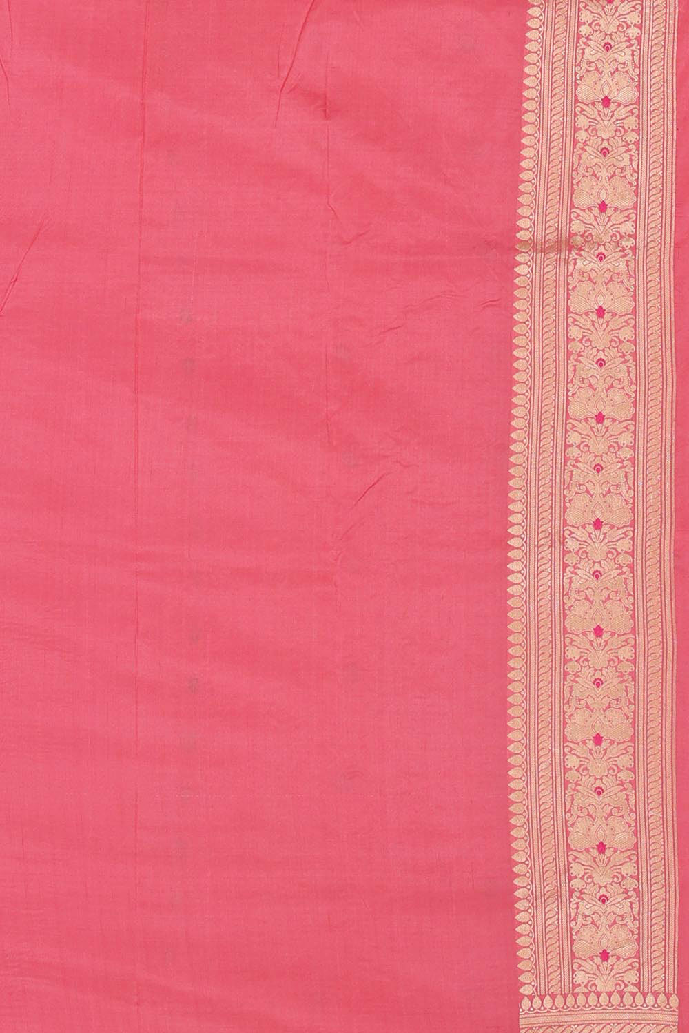 Collection of Banarasi Silk Peach Pink Saree in a gallery layout