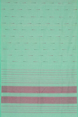 Collection of Arani Silk Seafoam Green Saree in a gallery layout