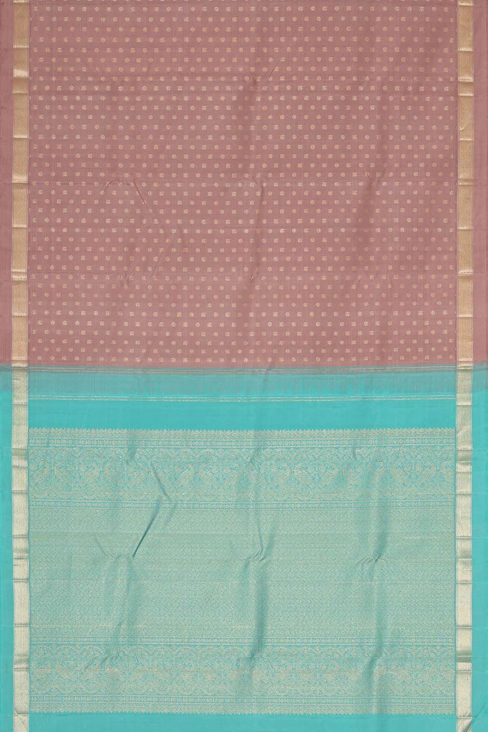 Collection of Arani Silk Onion Pink Saree in a gallery layout