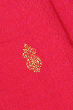 Collection of Arani Silk Rani Pink Saree in a gallery layout