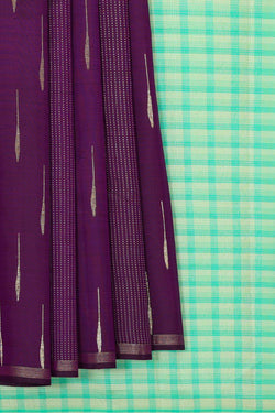 Image of Arani Silk Violet Saree