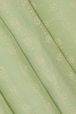 Image of Arani Silk Light Pista Green Saree