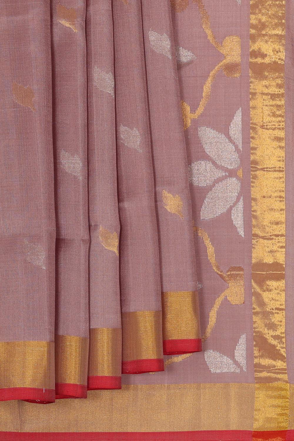 Uppada Silk Onion Pink Saree