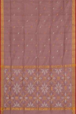 Image of Uppada Silk Onion Pink Saree