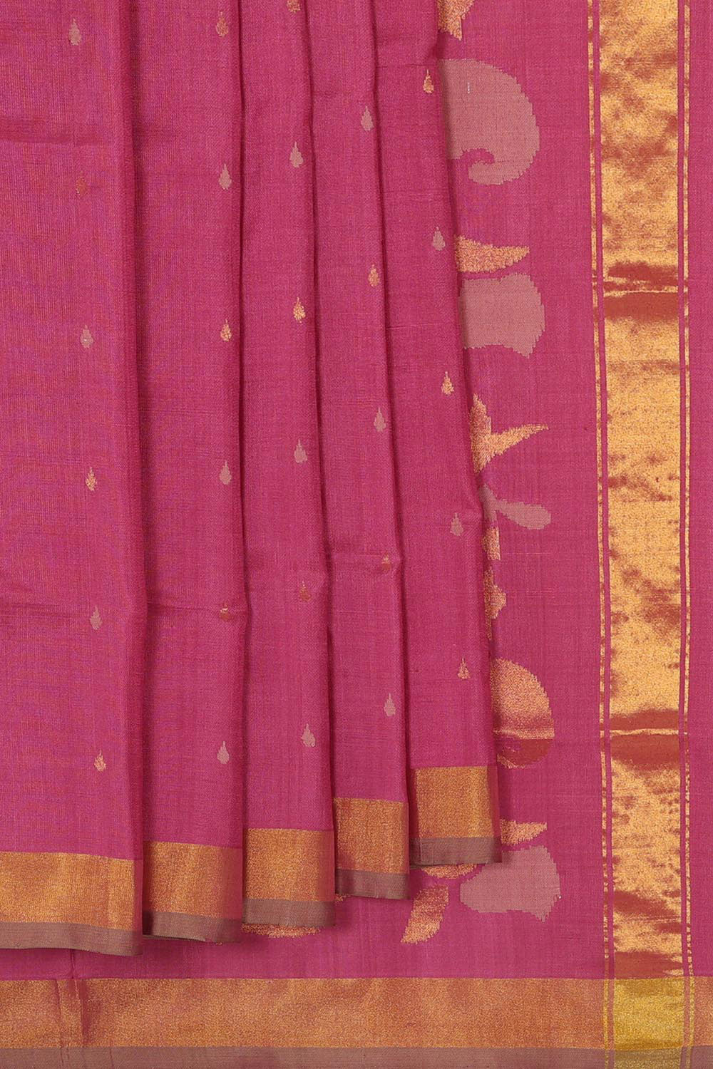 Uppada Silk Magenta Saree