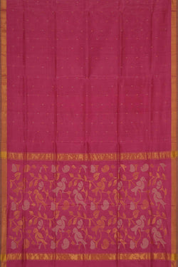 Image of Uppada Silk Magenta Saree