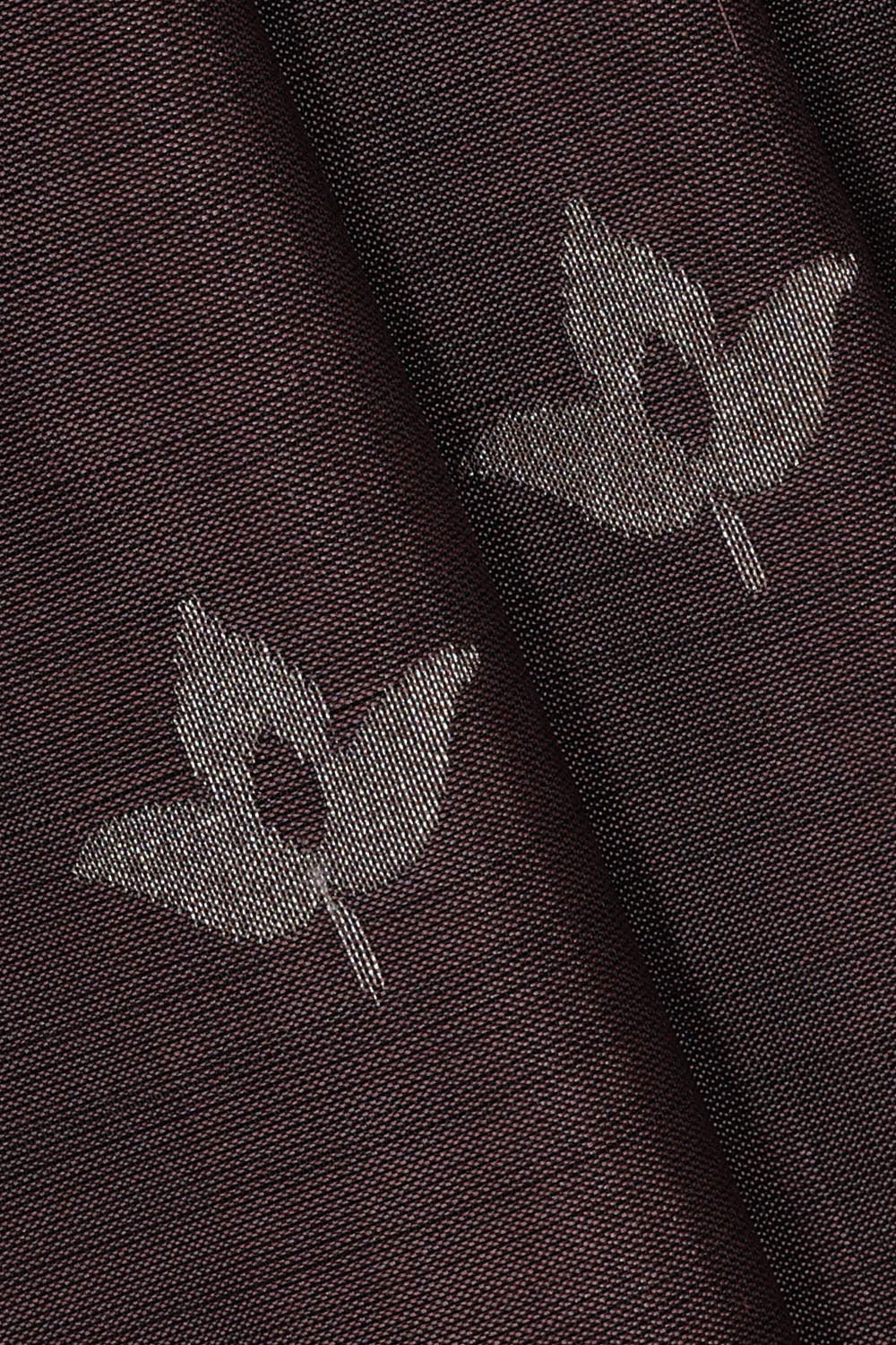 Uppada Silk Dark Mauve Saree