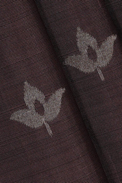 Image of Uppada Silk Dark Mauve Saree