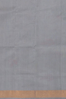 Image of Uppada Silk Bluish Grey Saree