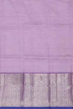 Image of Kuppadam Silk Cotton Peach Pink Saree