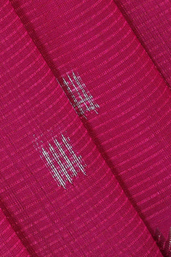 Image of Kuppadam Silk Cotton Magenta Saree