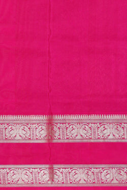 Image of Venkatagiri Silk Magenta Purple Saree