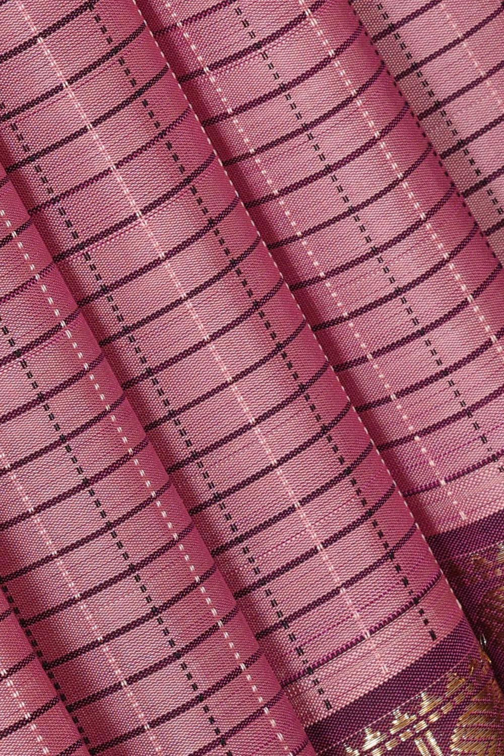 Arani Silk Light Onion Pink Saree