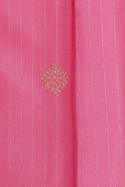 Collection of Arani Silk Pink Saree in a gallery layout