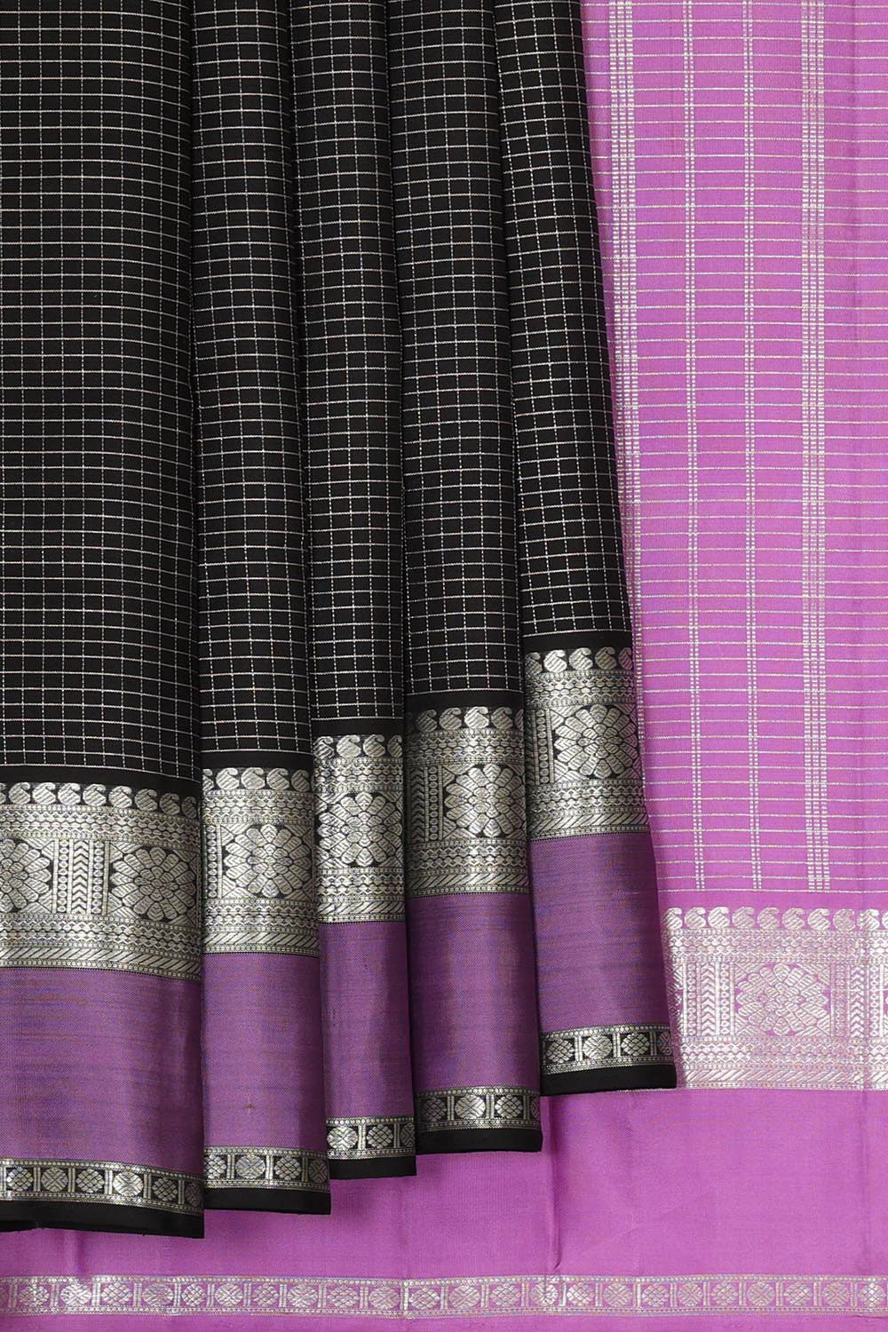 Arani Silk Black Saree