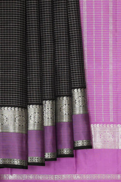 Image of Arani Silk Black Saree