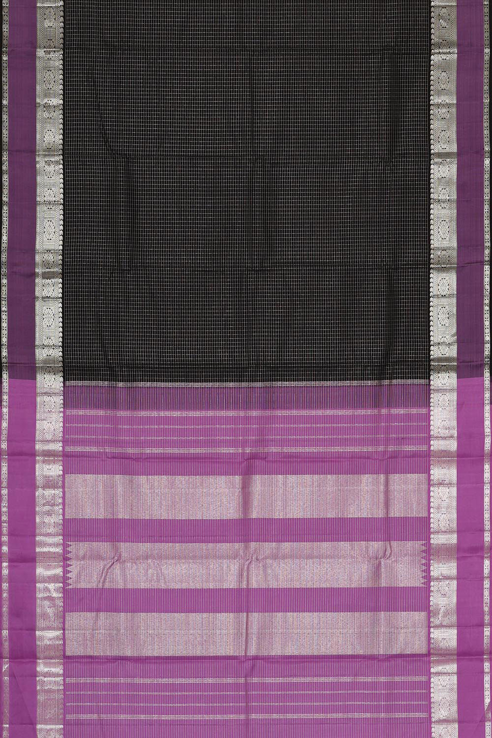 Arani Silk Black Saree