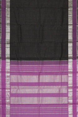 Image of Arani Silk Black Saree