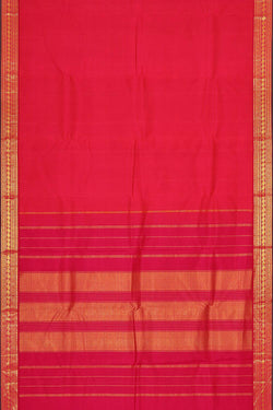 Collection of Arani Silk Reddish Pink Saree in a gallery layout