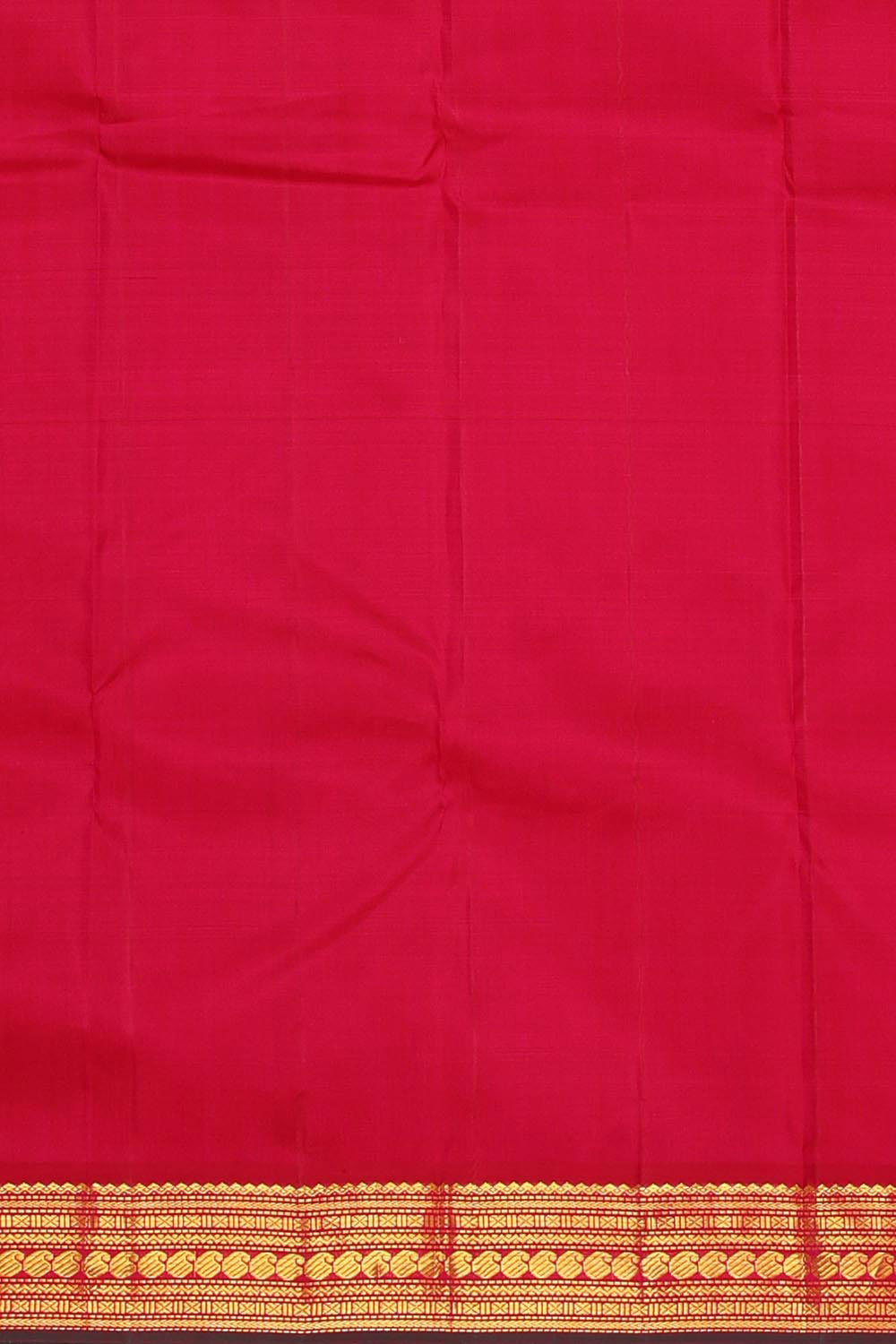 Collection of Arani Silk Reddish Pink Saree in a gallery layout