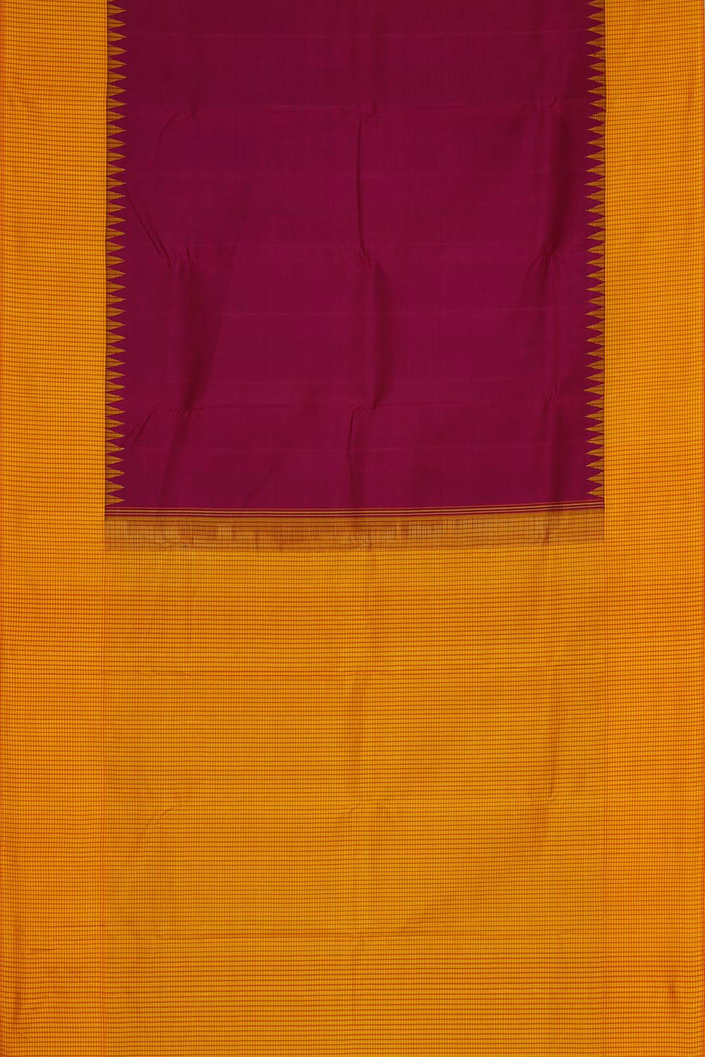 Image of Arani Silk Magenta Saree